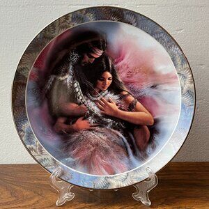 Lee Bogle The Heart's Desire Plate #6 in Soul Mates Collection Native American